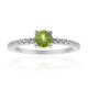 Bague en argent et Vésuvianite