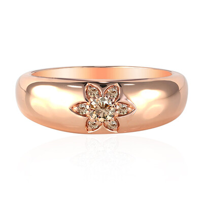 Bague en or et Diamant rose de France SI1 d'Argyle  (Annette)