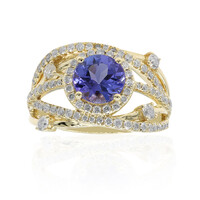 Bague en or et Tanzanite AAA (CIRARI)