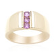 Bague en or et Saphir pourpre de Ceylan