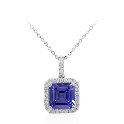 Collier en or et Tanzanite AAA (CIRARI)