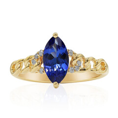 Bague en or et Tanzanite AAA (CIRARI)