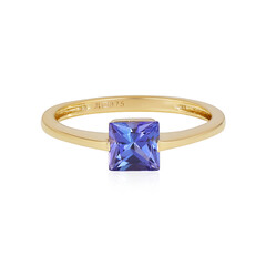 Bague en or et Tanzanite AAA