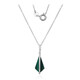 Collier en argent et Malachite