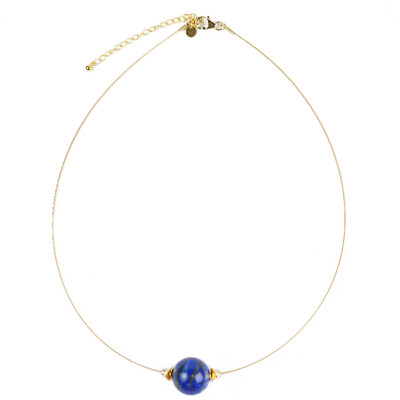 Collier en argent et Lapis-Lazuli