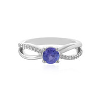 Bague en argent et Tanzanite