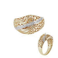 Bague en or et Diamant I1 couleur (I) (Ornaments by de Melo)