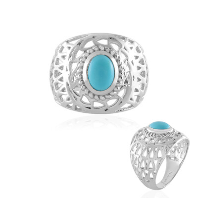 Bague en argent et Turquoise