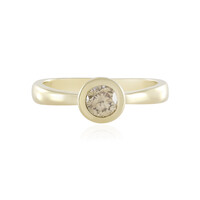 Bague en or et Diamant champagne I2 (de Melo)