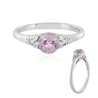 Bague en argent et Kunzite