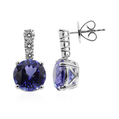 Boucles d'oreilles en or et Tanzanite AAA (CIRARI)