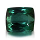 Gemme et Tourmaline verte 13,37 ct