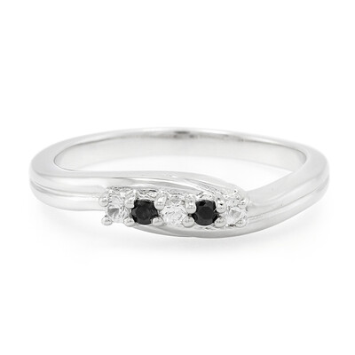 Bague en argent et Saphir blanc