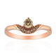 Bague en or et Diamant rose de France VS1 d'Argyle (Annette)