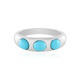 Bague en argent et Turquoise Sleeping Beauty