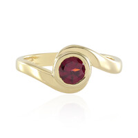 Bague en argent et Grenat Rhodolite framboise