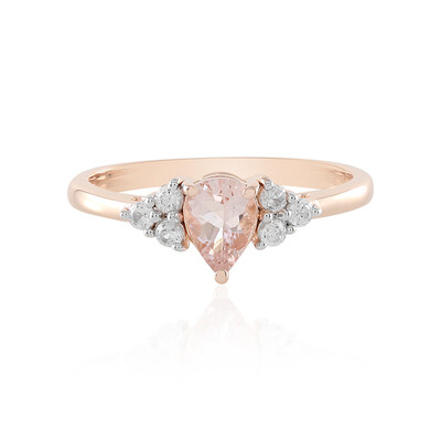 Bague en or et Morganite