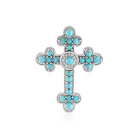 Pendentif en argent et Turquoise