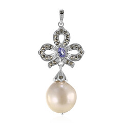 Pendentif en argent et Perle de culture d'eau douce (Annette classic)