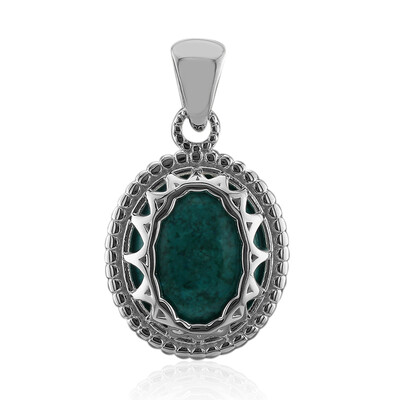 Pendentif en argent et Chrysocolle (Art of Nature)