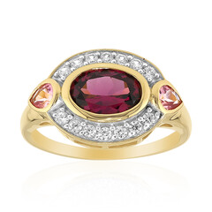 Bague en or et Grenat Umbalite (Adela Gold)