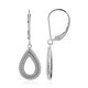 Boucles d'oreilles en argent et Zircon