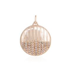 Pendentif en or et Diamant champagne I3 (KM by Juwelo)