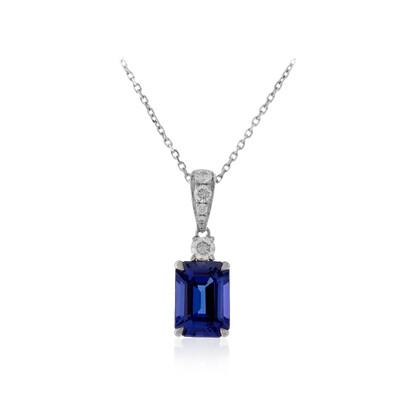 Collier en or et Tanzanite AAA (CIRARI)