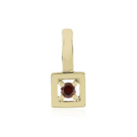 Pendentif en or et Diamant rouge I2