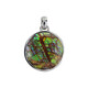 Pendentif en argent et Ammolite