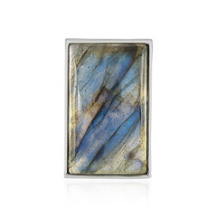 Pendentif en argent et Labradorite