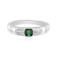 Bague en argent et Tourmaline verte de Benedito