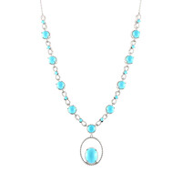 Collier en argent et Turquoise Sleeping Beauty