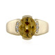 Bague en or et Zircon jaune