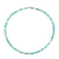 Collier en argent et Amazonite