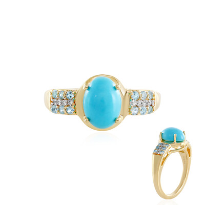 Bague en argent et Turquoise