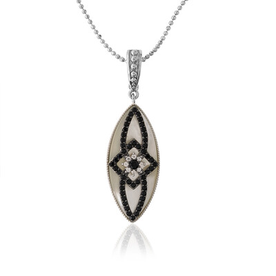 Collier en argent et Nacre (Dallas Prince Designs)