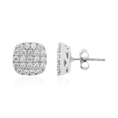 Boucles d'oreilles en argent et Zircon