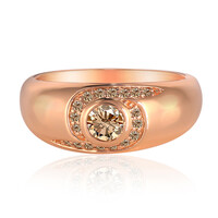 Bague en or et Diamant rose de France VS1 d'Argyle