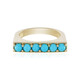 Bague en argent et Turquoise Sleeping Beauty