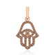 Pendentif en or et Diamant rose de France SI1 d'Argyle  (Annette)