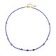 Collier en argent et Tanzanite