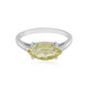 Bague en argent et Quartz citron