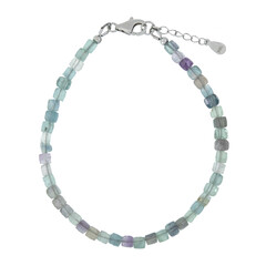 Bracelet en argent et Fluorite