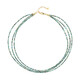 Collier en argent et Chrysocolle