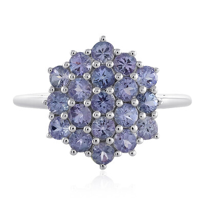 Bague en argent et Tanzanite