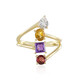 Bague en argent et Citrine