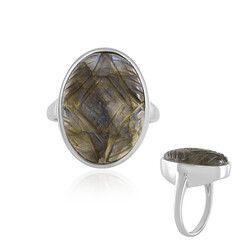 Bague en argent et Labradorite