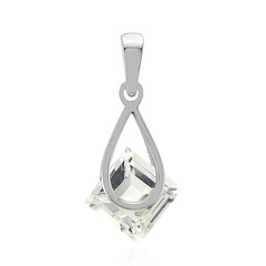 Pendentif en argent et Topaze blanche