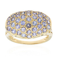 Bague en or et Tanzanite